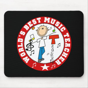 Bester Musiklehrer der Welt Mousepad