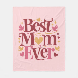 Bester Muttertag-Ever Fleecedecke