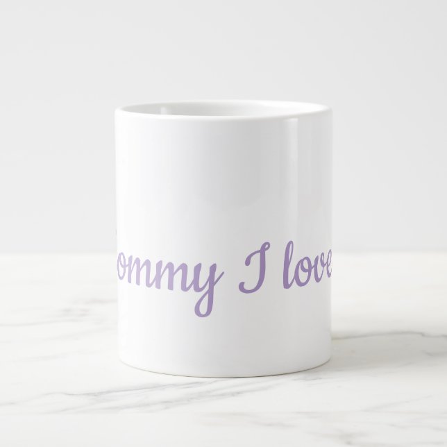 Bester Muttertag-Geschenk Jumbo-Tasse (Vorderseite)