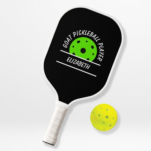 Bester Name des Pickleball-Spielers Ball Black Gre Pickleball Schläger (Von Creator hochgeladen)