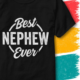 Bester Neffe Aller Zeiten Zitat Retro Vintage Lust T-Shirt