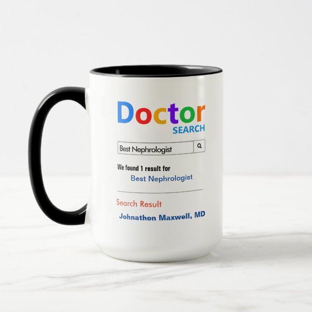 Bester Nephrologe Tasse (Links)