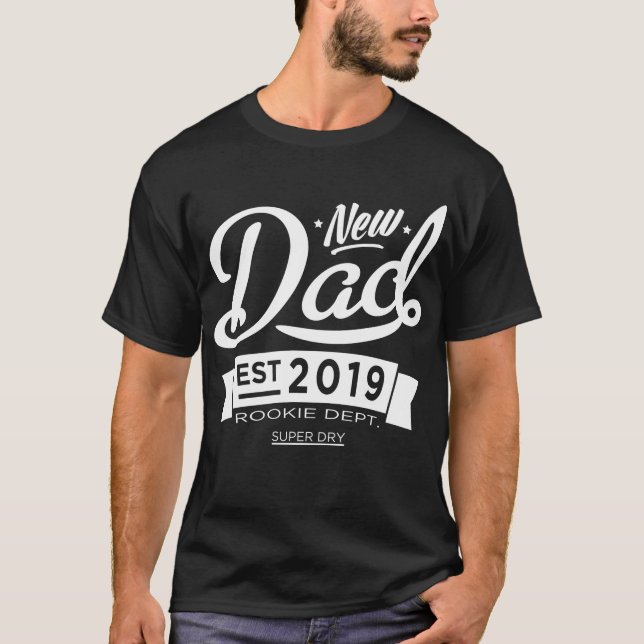 Bester neuer Dad 20XX T-Shirt (Vorderseite)
