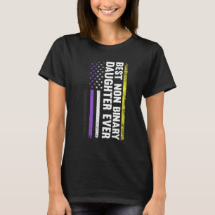 Bester nicht binärer Tochterfirma je nicht binärer T-Shirt