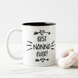 Bester Nonno Aller Zeiten Zweifarbige Tasse