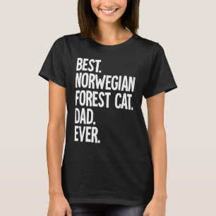 Bester Norwegischer Waldkatzen-Vater überhaupt T-Shirt