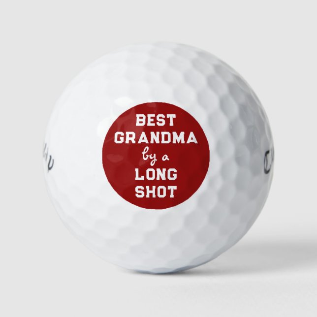 Bester Oma-Spaß Golfball (Vorderseite)