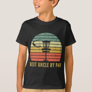 Bester Onkel By Par Lustiges Disc-Golf-Geschenk fü T-Shirt
