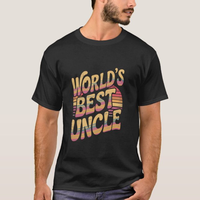 Bester Onkel der Welt T-Shirt (Vorderseite)