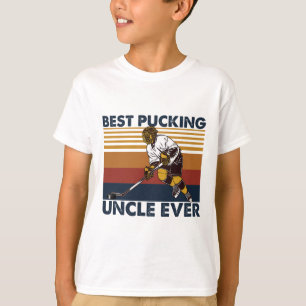 Bester Onkel Ever Lustiger Hockey-Onkel-Spruch T-Shirt