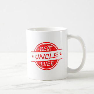 Bester Onkel Ever Red Tasse