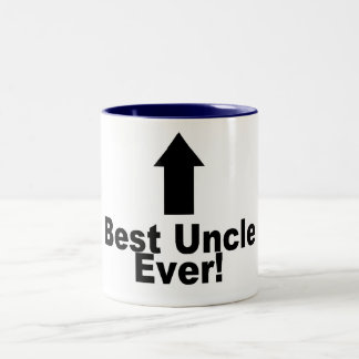 Bester Onkel Ever Zweifarbige Tasse