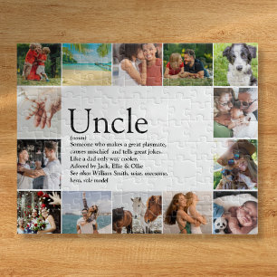 Bester Onkel, funktionales Definition 14-Foto Puzzle