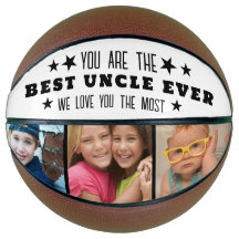 Bester Onkel je 3 FotoCollage Schwarz-Weiß