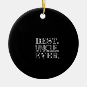 bester Onkel je Keramik Ornament
