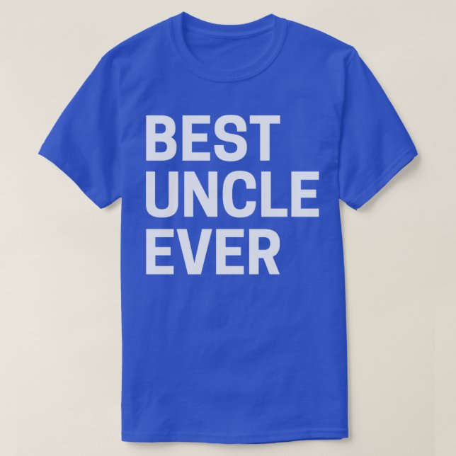 Bester Onkel je T-Shirt (Design vorne)