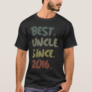 Bester Onkel seit 2016 Bester Onkel je für Onkel U T-Shirt