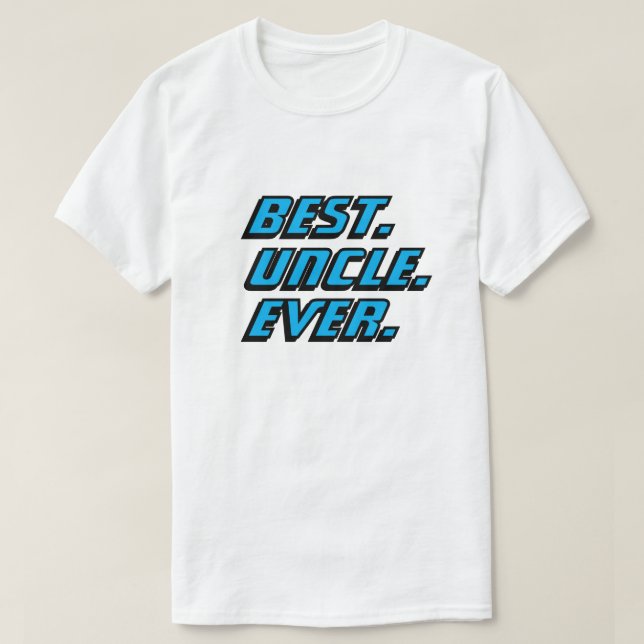 Bester Onkel überhaupt Modernes Rennen T-Shirt (Design vorne)