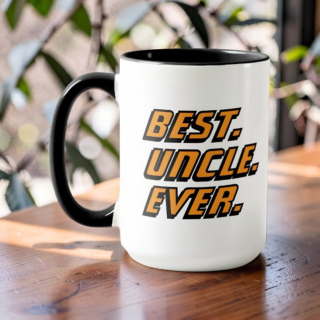 Bester Onkel überhaupt Modernes Rennen Tasse (Von Creator hochgeladen)
