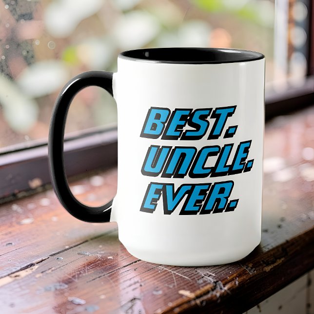 Bester Onkel überhaupt Modernes Rennen Tasse (Von Creator hochgeladen)