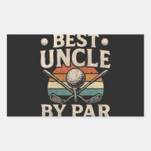 Bester Onkel von Par Lustiger Golf-Zitat-Geschenk-
