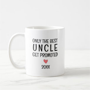 Bester Onkel wird befördert – Personalisiertes Jah Kaffeetasse