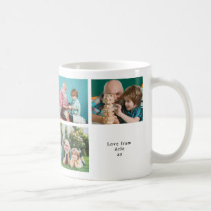 Bester Opa Aller Zeiten Benutzerdefinierte Fotocol Kaffeetasse