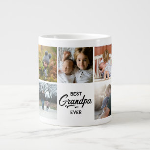 Bester Opa Aller Zeiten Benutzerdefiniertes Foto Jumbo-Tasse