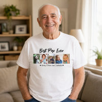 Bester Opa Aller Zeiten Enkel 5 Foto Collage Weiß