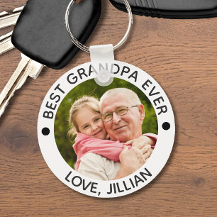 BESTER OPA ALLER Zeiten Foto Personalisiert Schlüsselanhänger