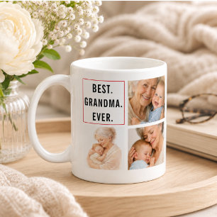 Bester Opa Aller Zeiten Fotocollage   Großeltern Kaffeetasse