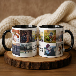 Bester Opa Aller Zeiten Individueller Fotobecher Zweifarbige Tasse