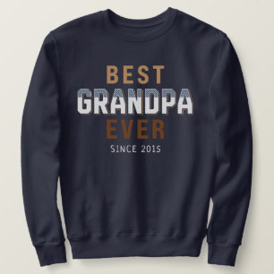 Bester Opa Aller Zeiten Jahr  Sweatshirt