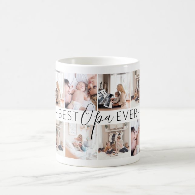 Bester Opa Aller Zeiten Kaffeetasse (Mittel)