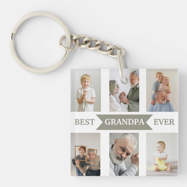 Bester Opa Aller Zeiten | Schlüsselanhänger mit be (Vorderseite)