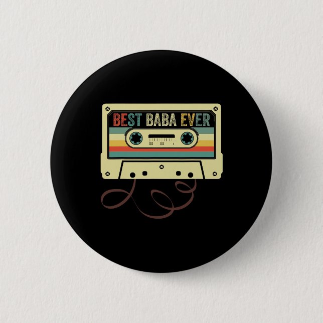 Bester Opa aller Zeiten Vatertag Fanny Dad  Button (Vorderseite)