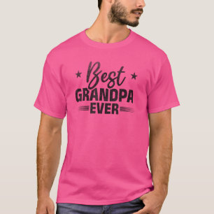 Bester Opa Aller Zeiten Vatertag Zitat Großvater T-Shirt