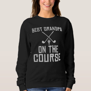 Bester Opa auf dem Platz Mini Golf Opa Sweatshirt