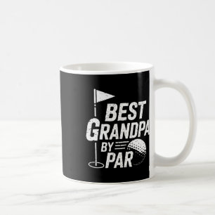 Bester Opa By Par Shirt Männer Papa Golf Liebhaber Kaffeetasse