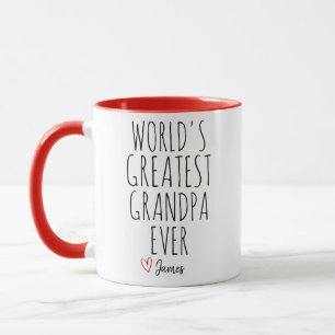 Bester Opa der Welt - Benutzerdefiniertes Opa-Gesc Tasse
