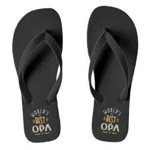 Bester Opa der Welt - Geschenk für Vater und Opa Flip Flops