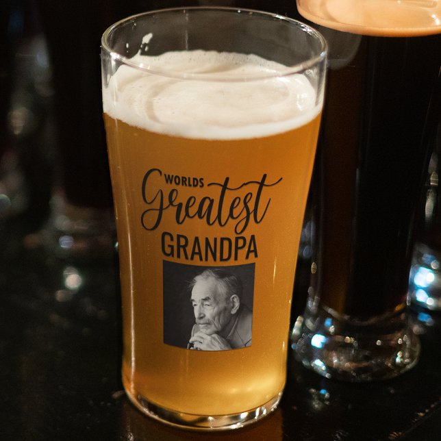 Bester Opa der Welt Glas (Von Creator hochgeladen)