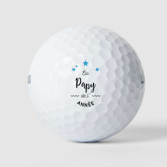 Bester Opa der Welt Golfball (Vorderseite)
