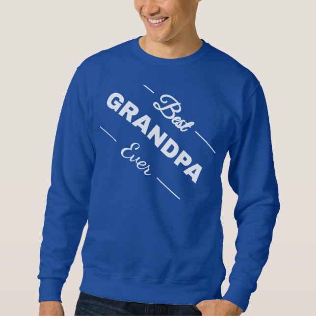Bester Opa der Welt Sweatshirt (Vorderseite)