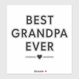 Bester Opa ever Aufkleber
