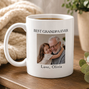 Bester Opa Ever Foto Kaffeetasse
