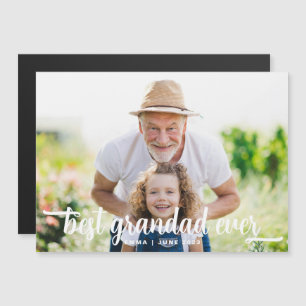 Bester Opa Ever Foto Magnetkarte