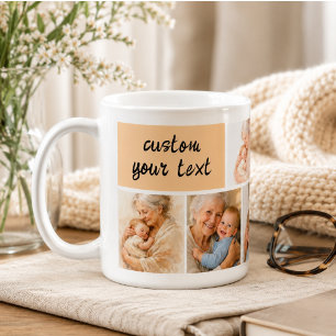 Bester Opa ever Fotocollage Tag der Großeltern Kaffeetasse