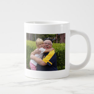 Bester Opa Ever Individueller Fotobecher Jumbo-Tasse