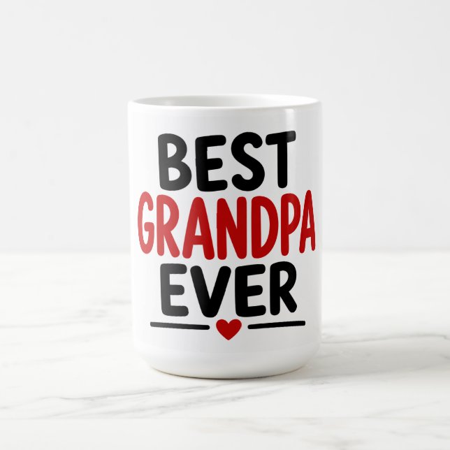 Bester Opa Ever Kaffeetasse (Mittel)